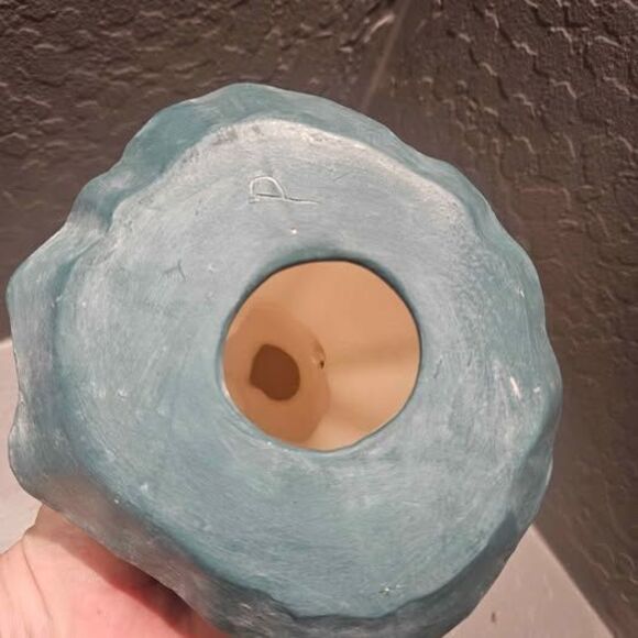 Ceramic Blue Angel 7.5" - Picture 5 of 5